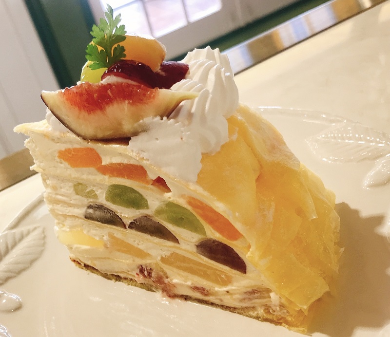 秋の味覚ミルクレープ